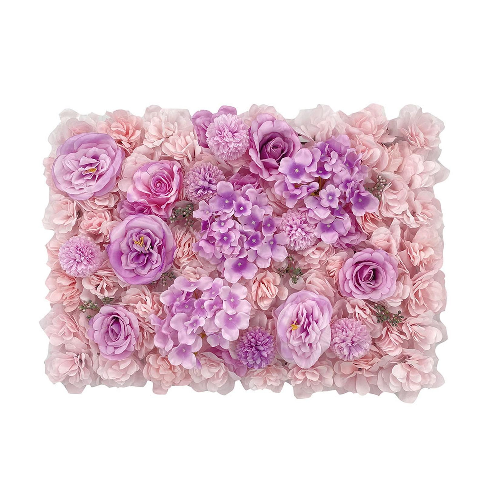 Flower Wall Panel - Panel de Flores Artificiales, Panel Floral,
