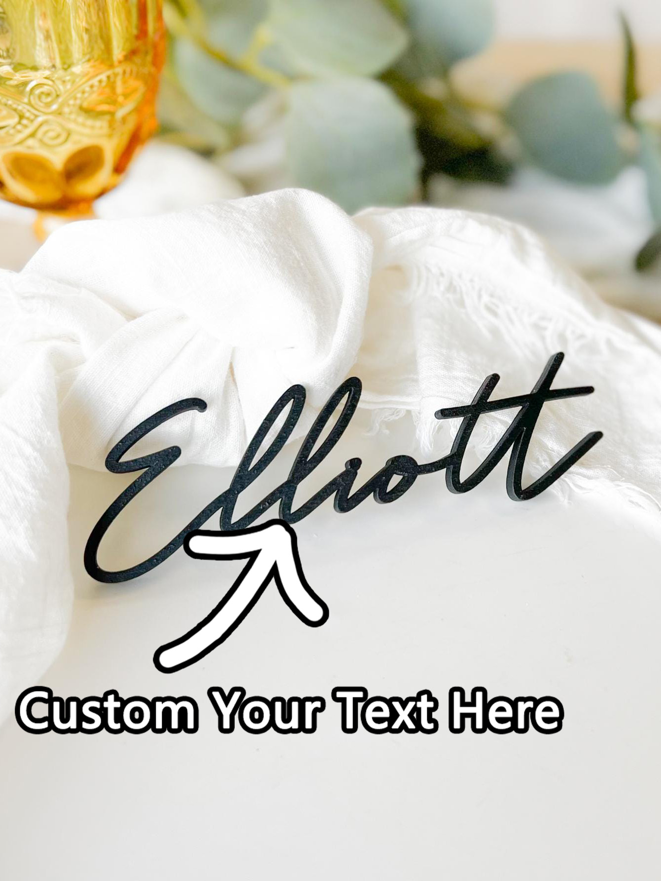 Event & Party Supply Photos - Tarjeta de asiento personalizada, tarjeta de