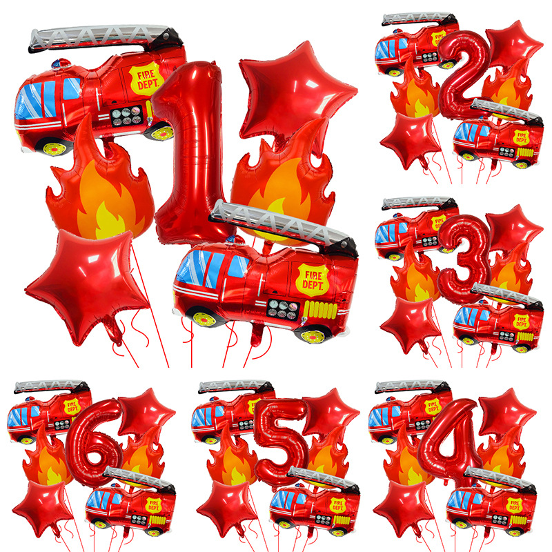 Balloon Arch Kit - Set de 7 Globos de Número