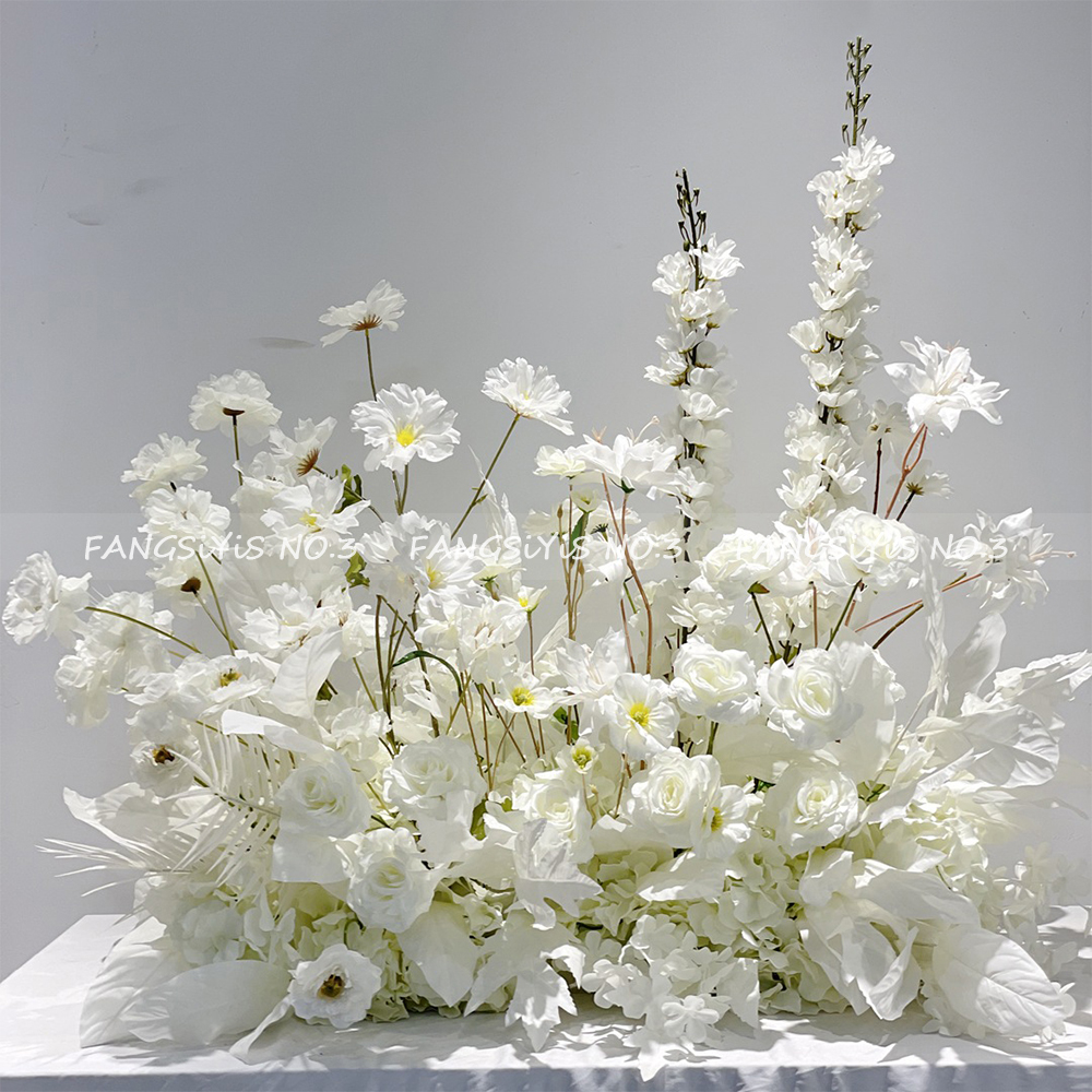 Flower Wall Panel - 100/50CM Hilera de Flores Artificiales de