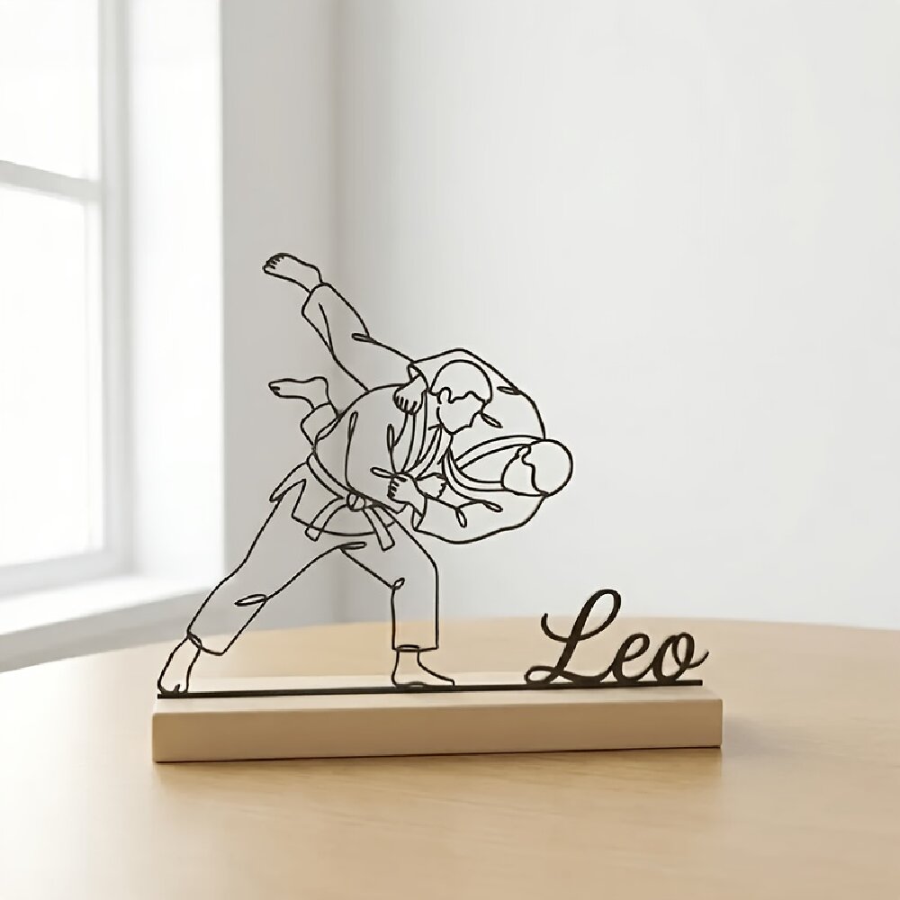 Eve Party - Estatua de Artes Marciales de Judo