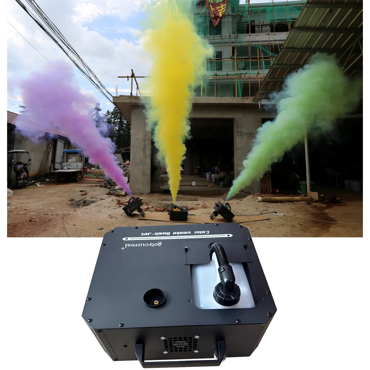 Event Party Dj - Máquina de humo de color DMX
