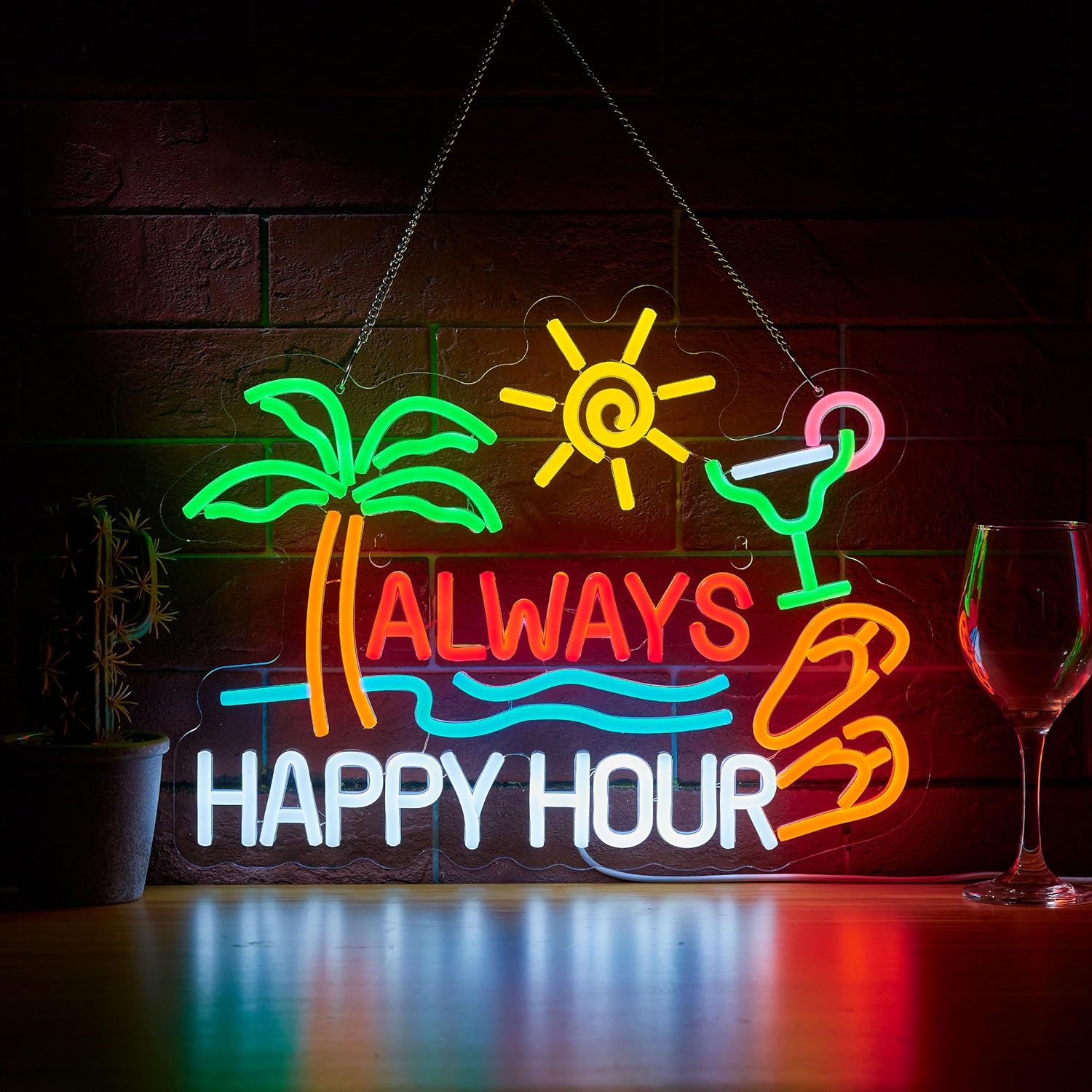 Neon Sign Party - Letrero de Neón LED USB Regulable