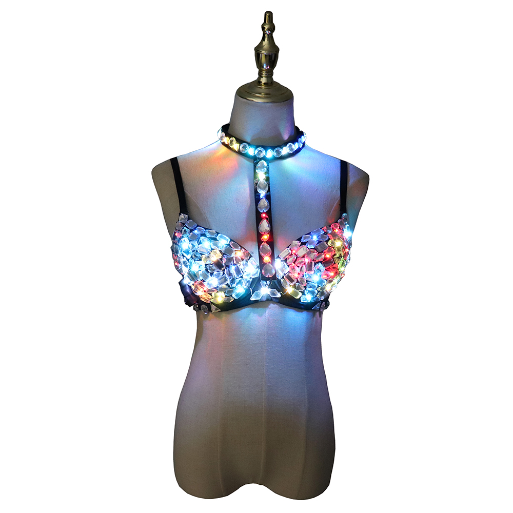 Event Party Dj - Sujetador con luz LED para club
