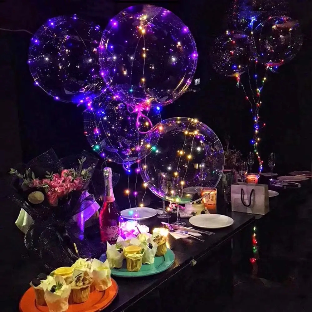 Led Balloon Light - 4 Uds globo Led con luz