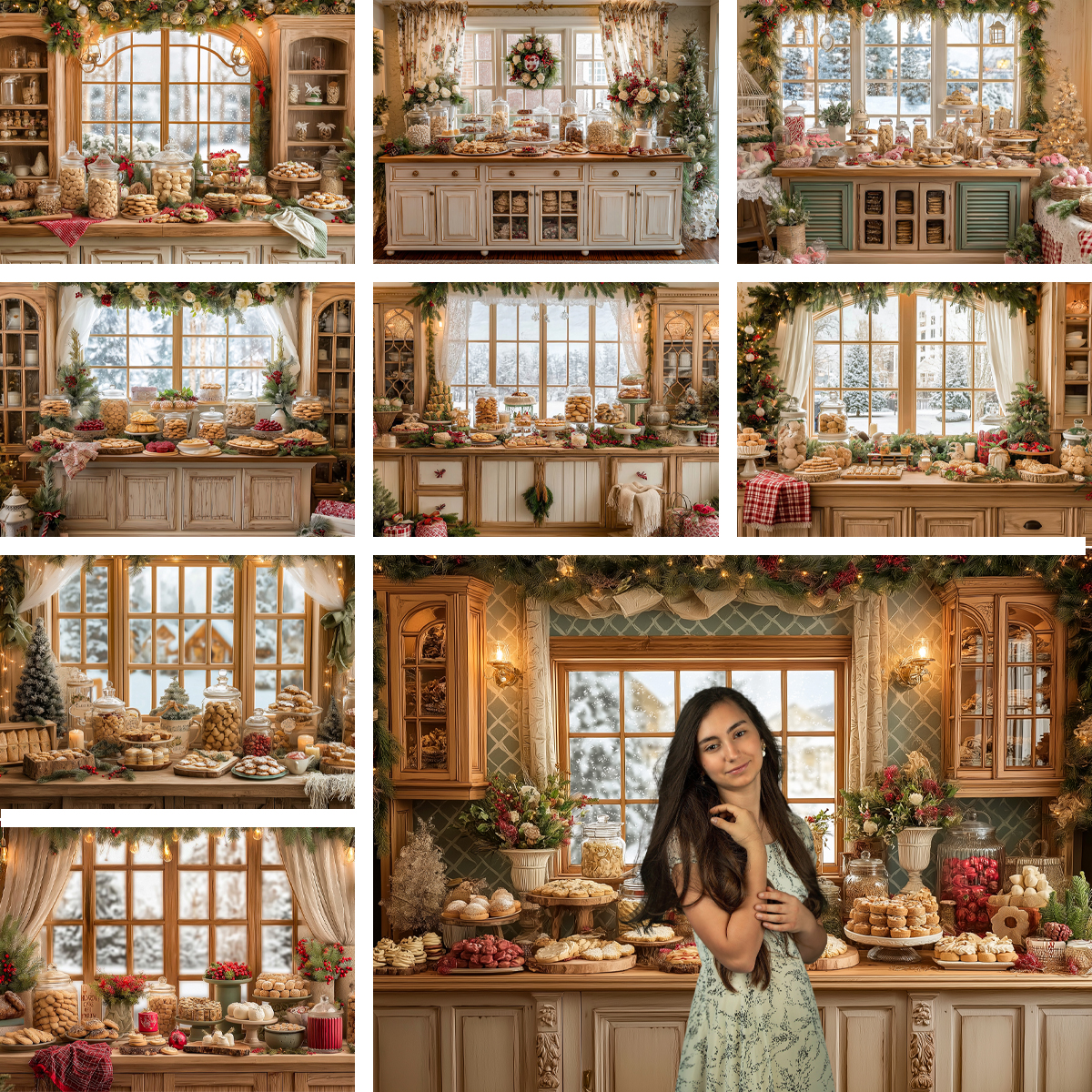 Dessert Table Backdrop - Fondos de mesa de postre con