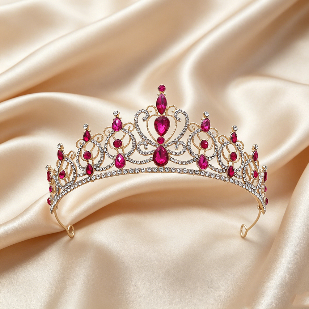 Event & Party Supply Photos - Tiara de Oro Vintage de Lujo,
