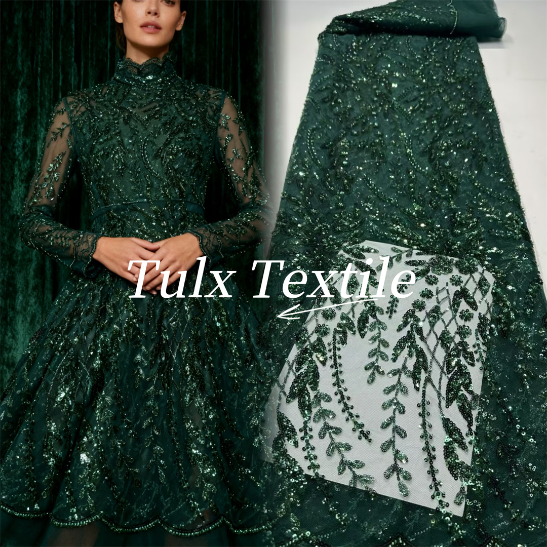 Glitter Tablecloth - Telas de encaje francés 2026, encaje