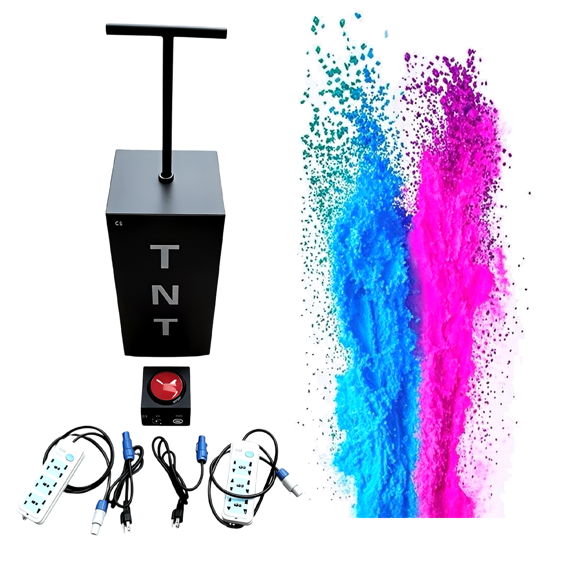 Confetti Cannon Tube - Máquina de revelación de género TNT