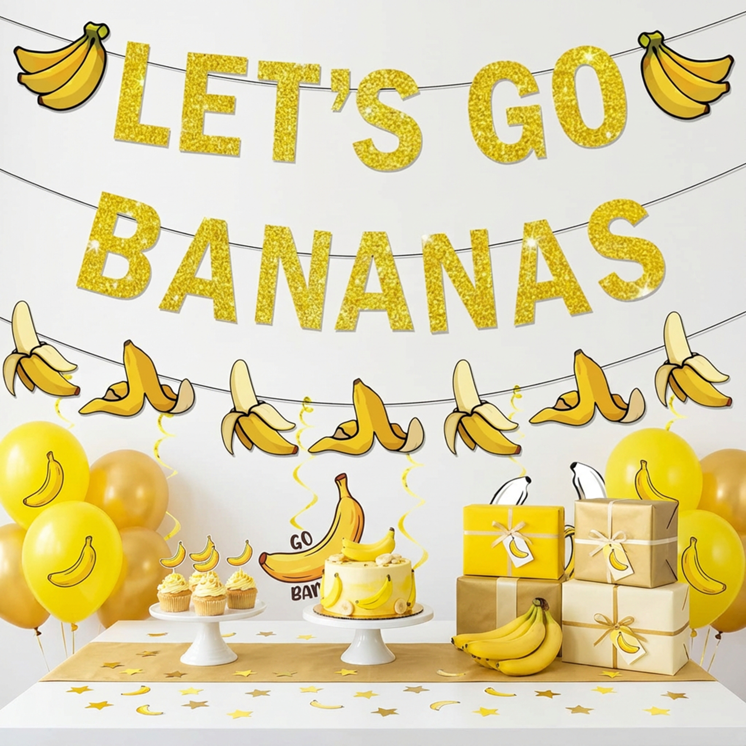Let'S Party Event Supply - Guirnalda de Pancartas de Cumpleaños con