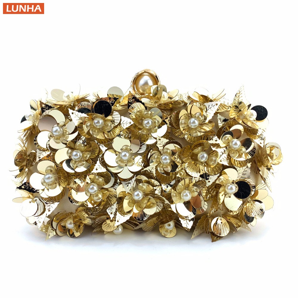 Event Party Box - Bolso de mano de lujo con