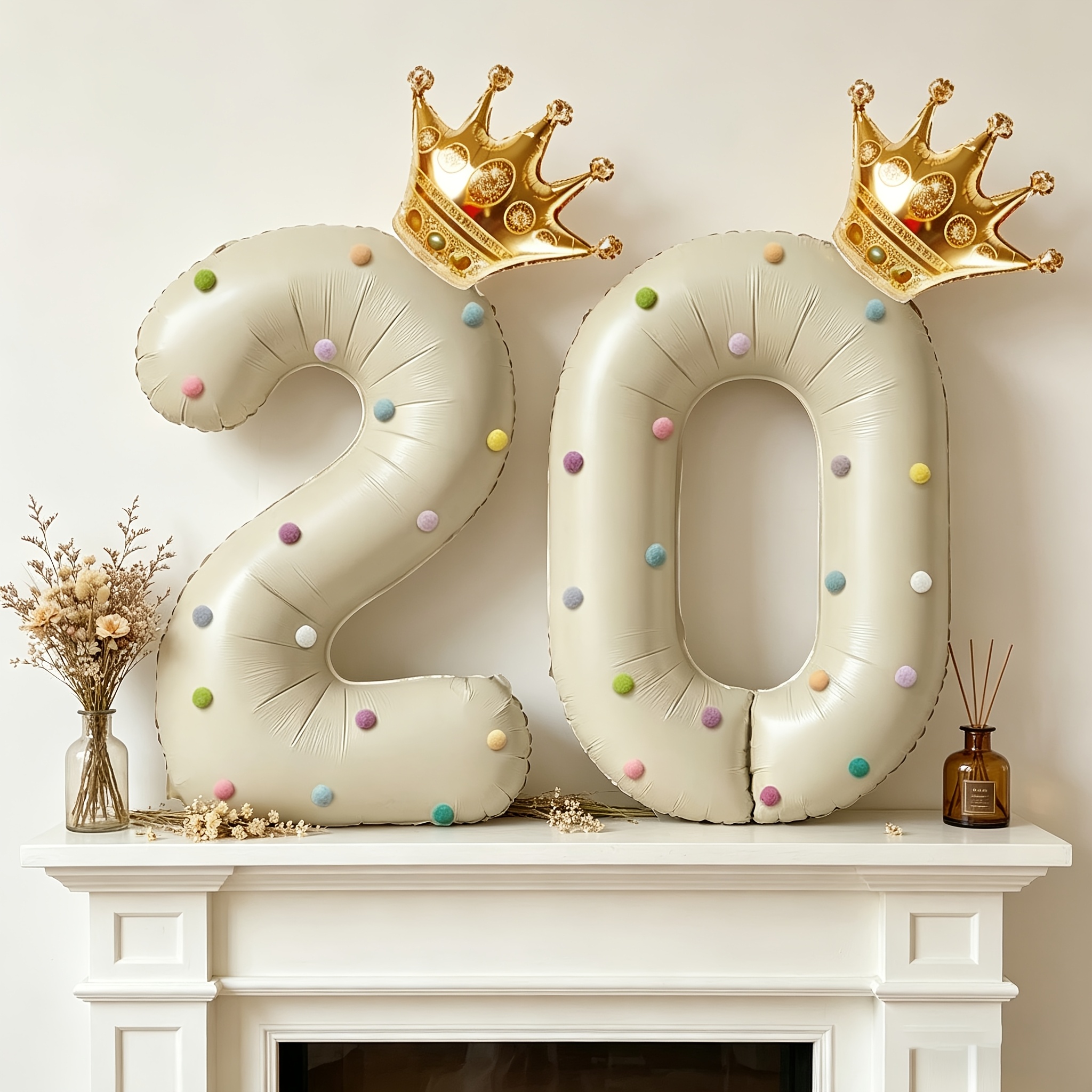 Party Event Supply Store - Globos de Número Grandes de 40