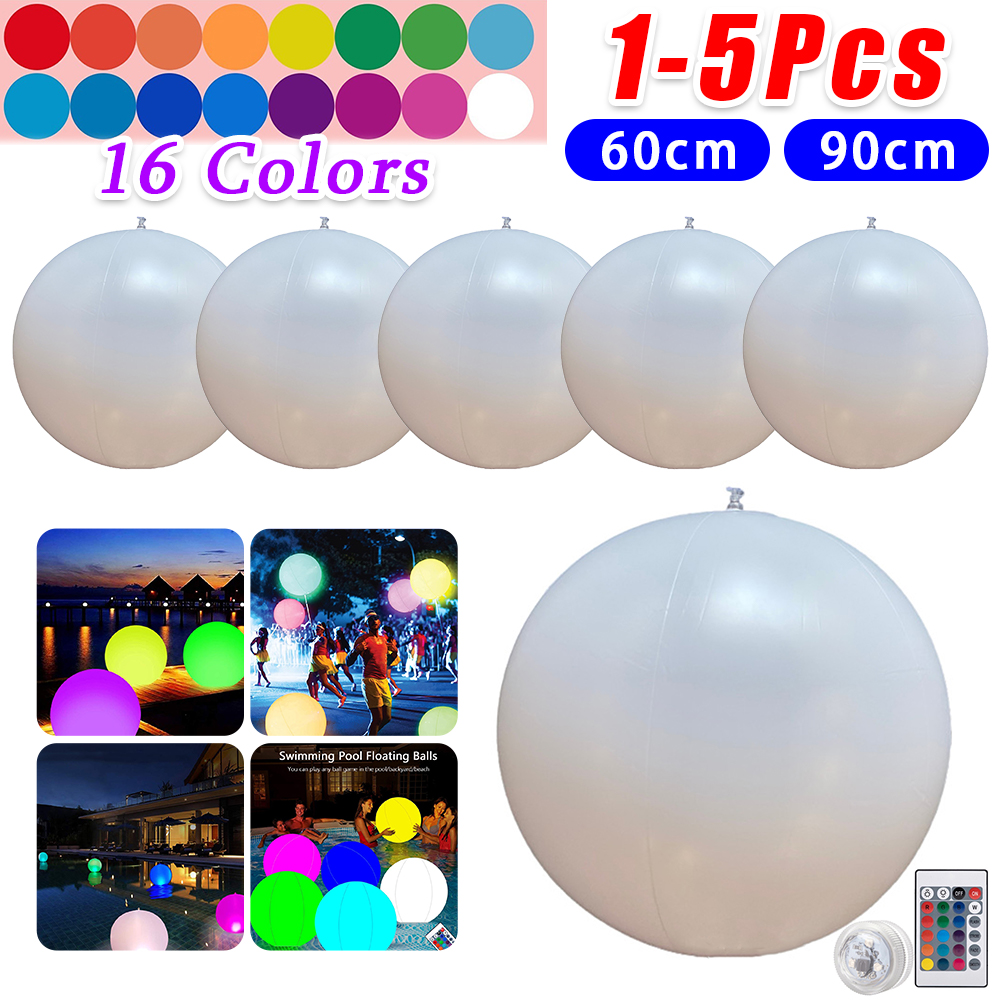 Led Balloon Light - Globo LED Luminoso de 16 Colores,