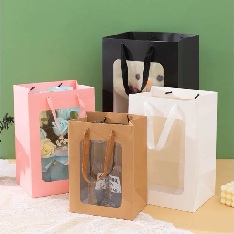 Event Party Box - Bolsa de mano de flores de