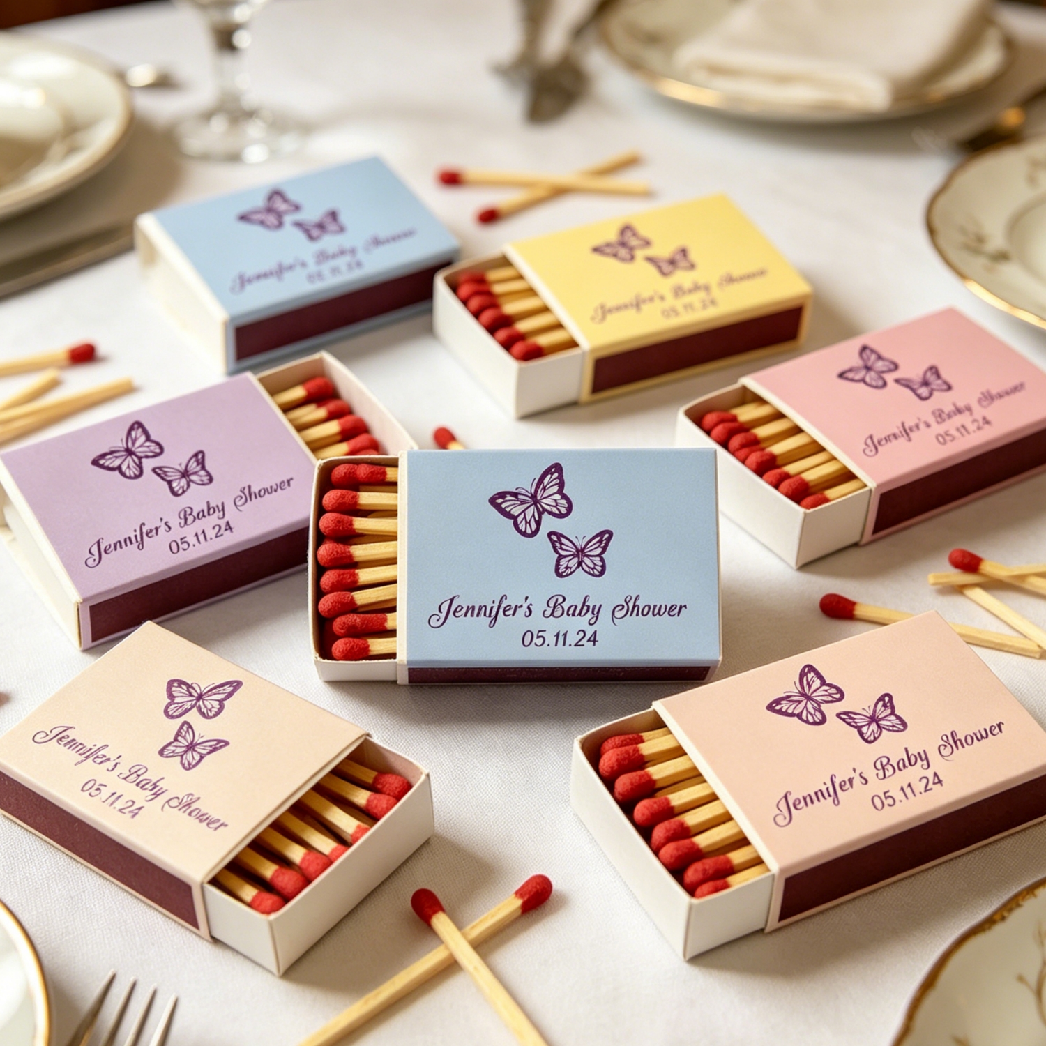 Let'S Party Event Supply - Cajas de cerillas personalizadas al por