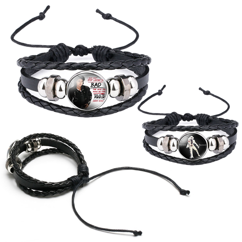Supply Event - Pulsera con Figuras de Michael Jackson,