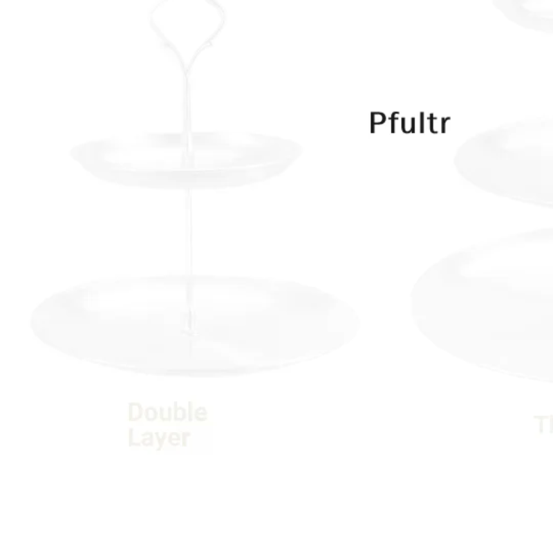 Cupcake Stand Tier - Soporte para pasteles de 2/3 niveles