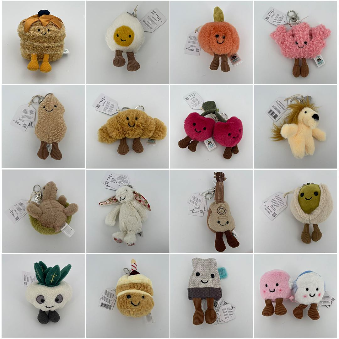 Party Favor Bag - Llavero de malvavisco, colgante de sandía,
