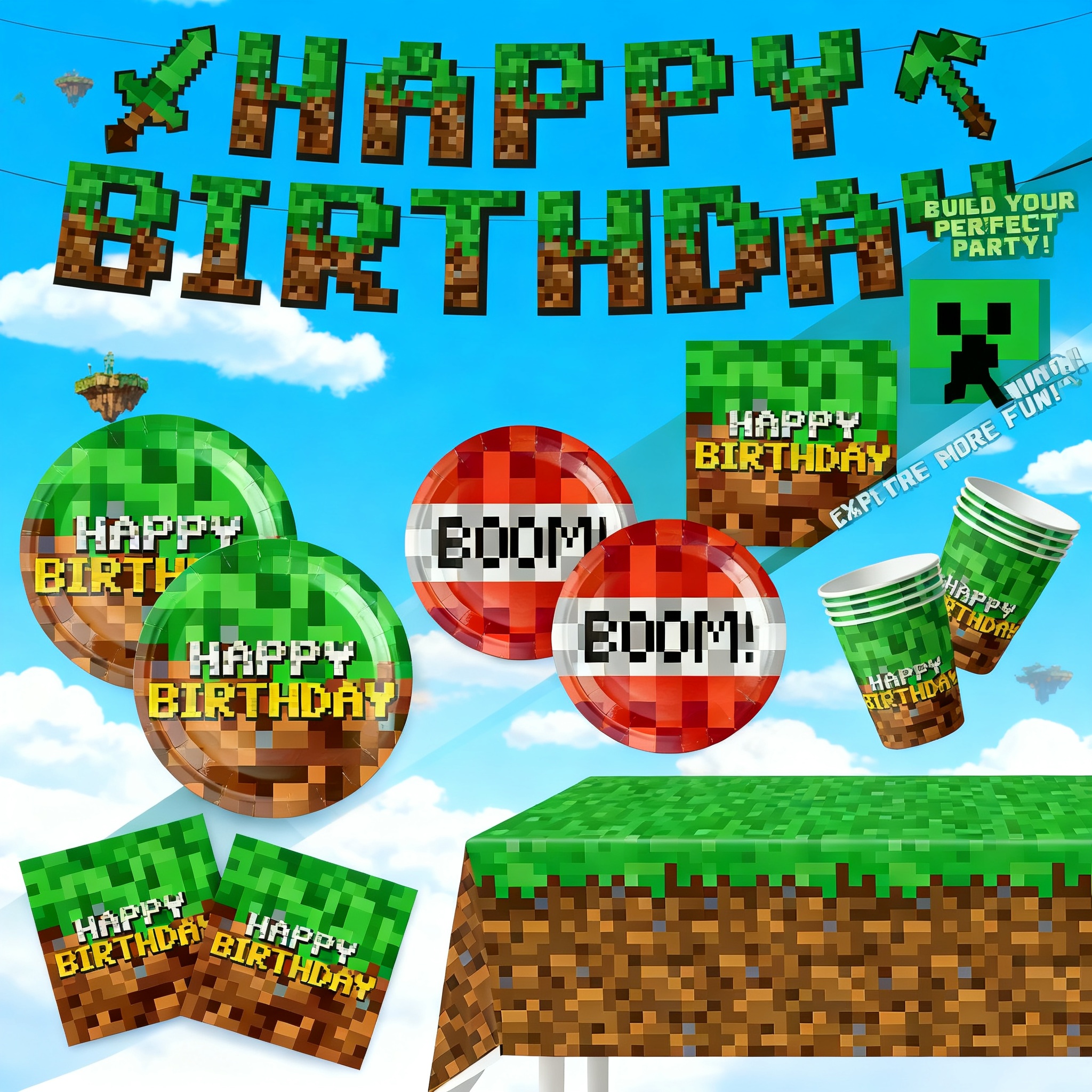 Supply Event - Artículos para Fiesta de Cumpleaños con