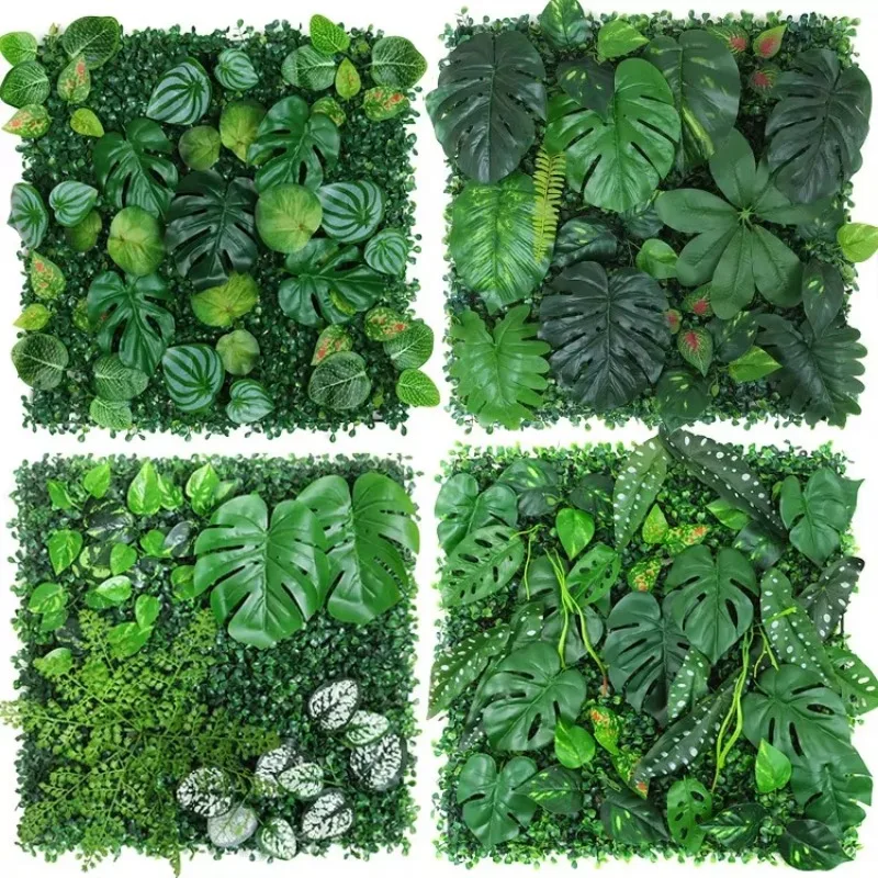 Flower Wall Panel - Panel de plantas artificiales 3d de