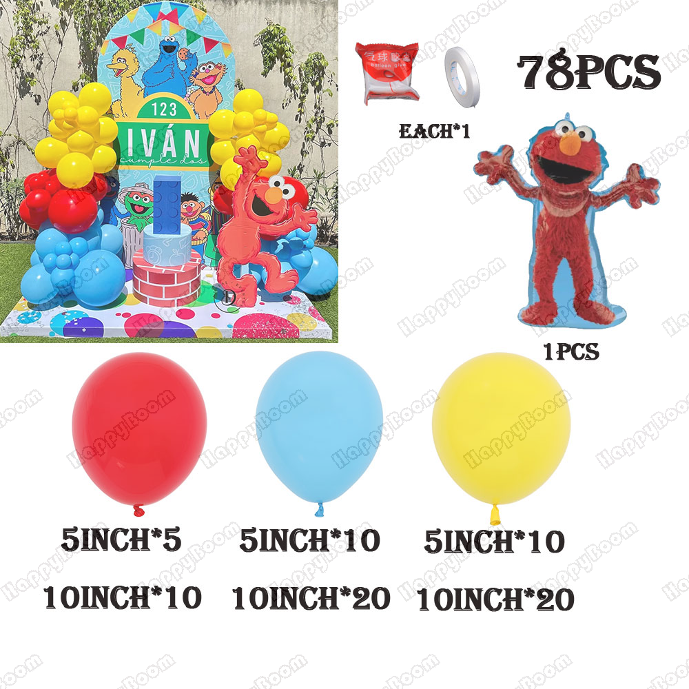 Set de 78 Globos con Temática  - Balloon Arch Kit reseña y precio