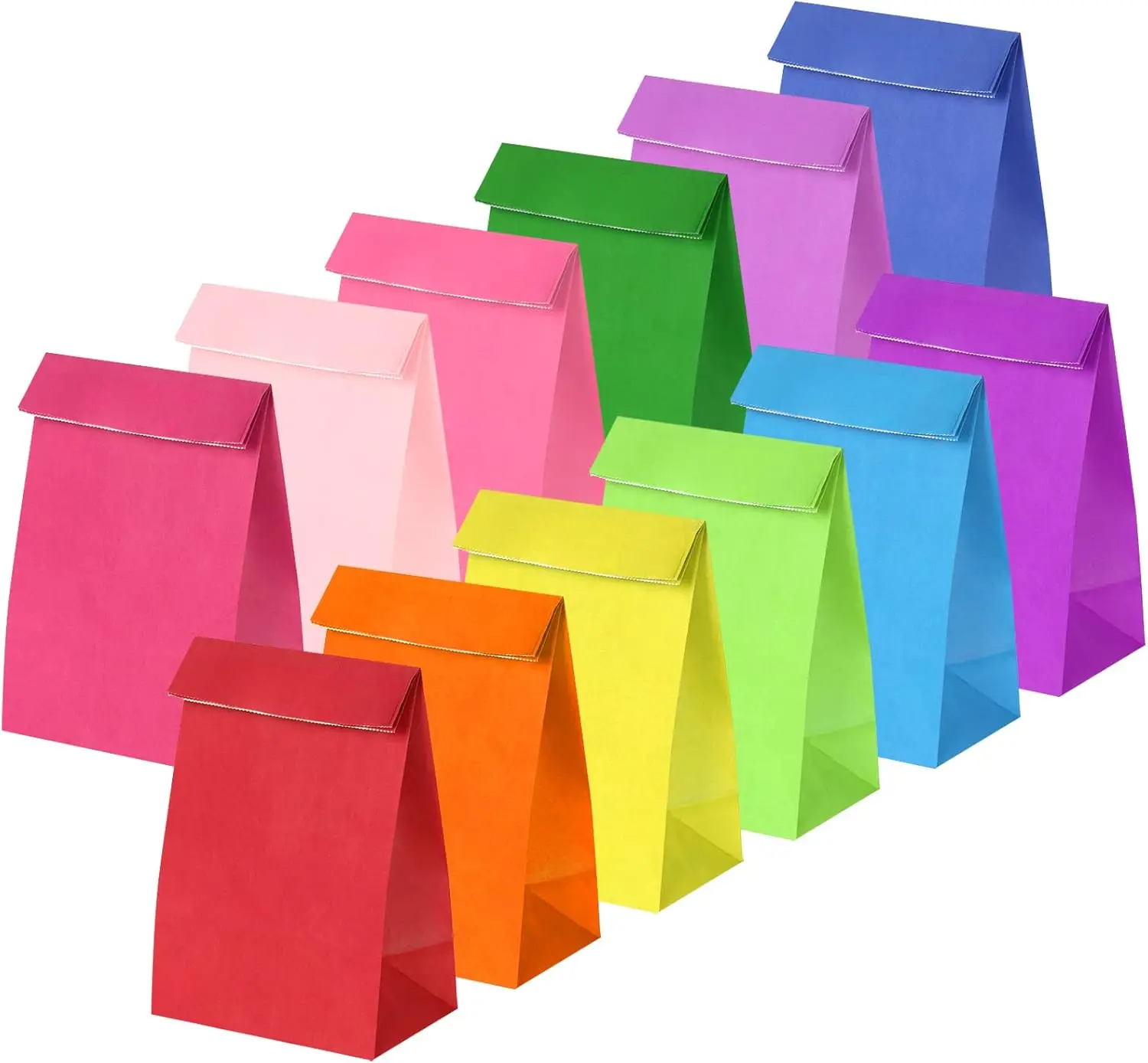Bolsas de papel Kraft colorida - Event Party Shop reseña y precio