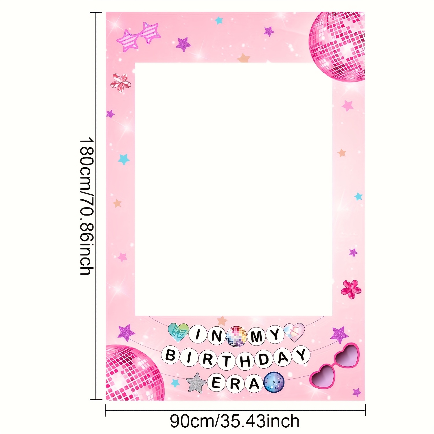 1 marco rosa para cabina de fo - Photo Booth Frame reseña y precio