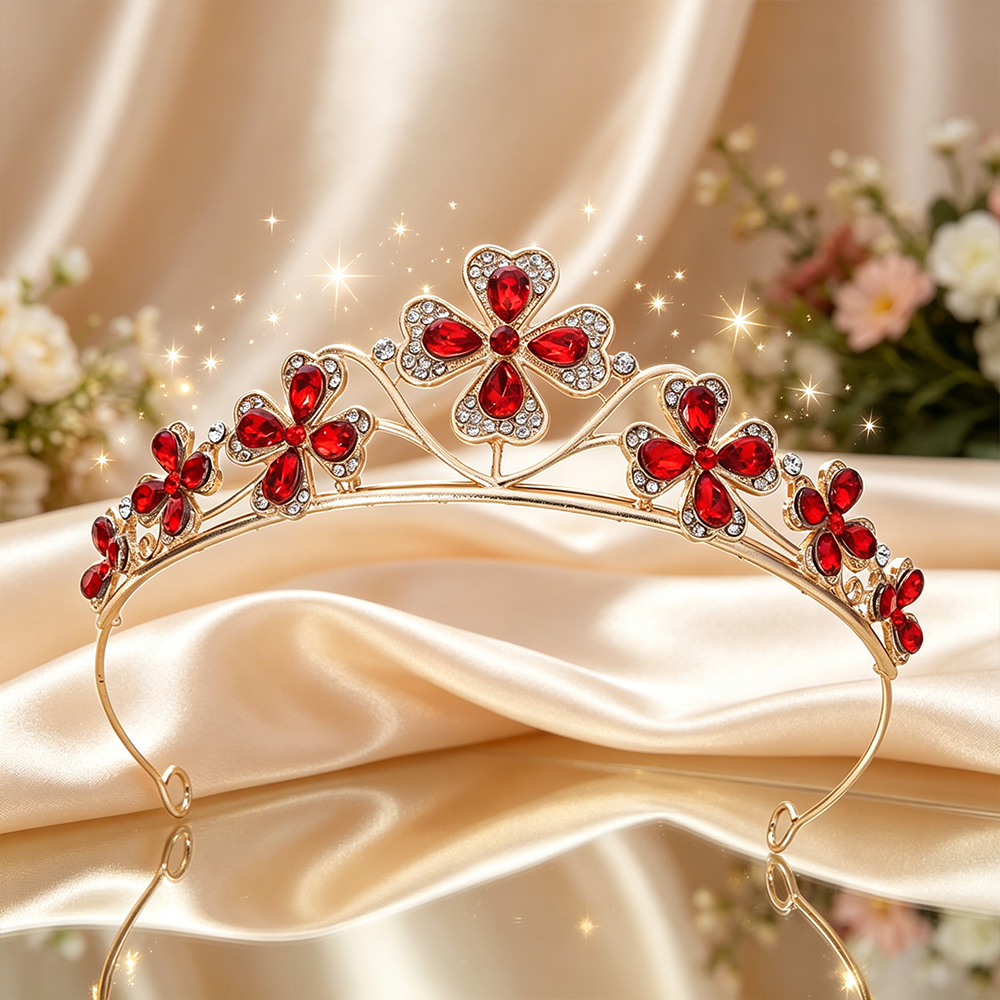 Tiara de Novia de Cristal con  - Event & Party Supply Photos reseña y precio