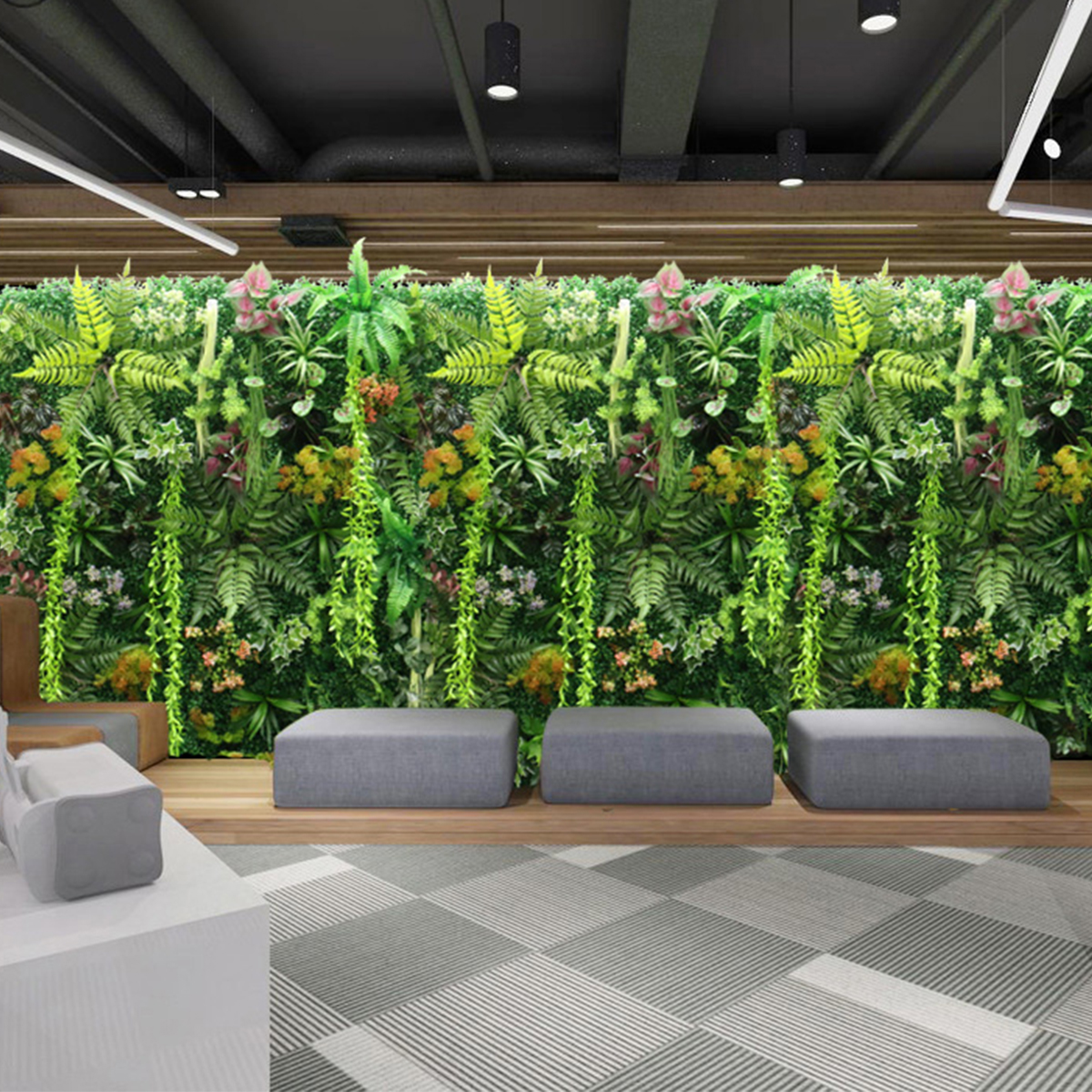 Planta Artificial de pared de  - Flower Wall Panel reseña y precio