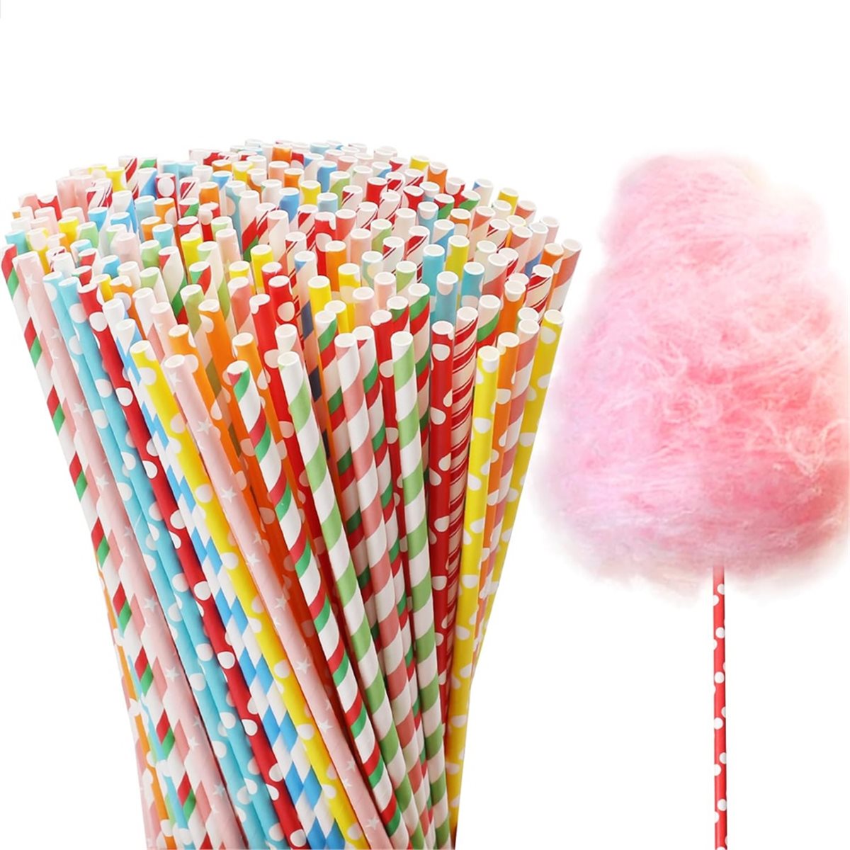 ABZT 200 Conos de Algodón de A - Cotton Candy Cone reseña y precio