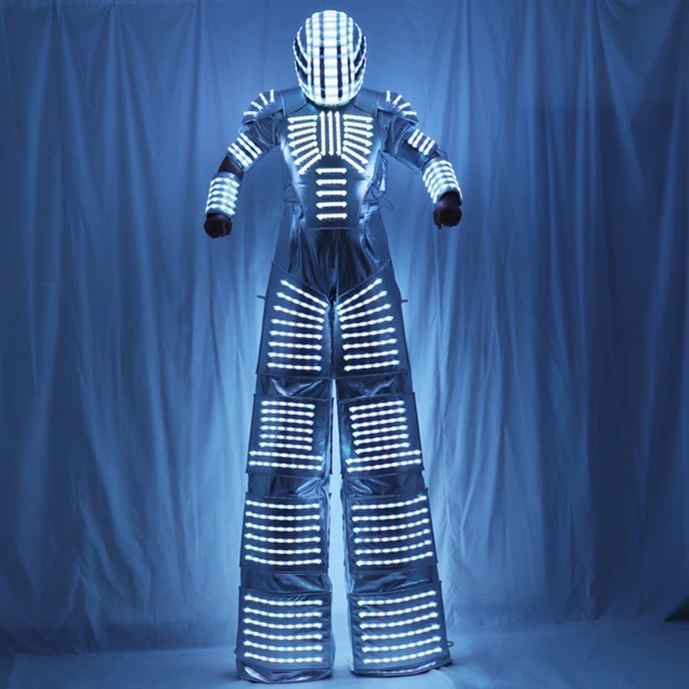 Disfraz de Robot LED para Adul - Event Party Dj reseña y precio