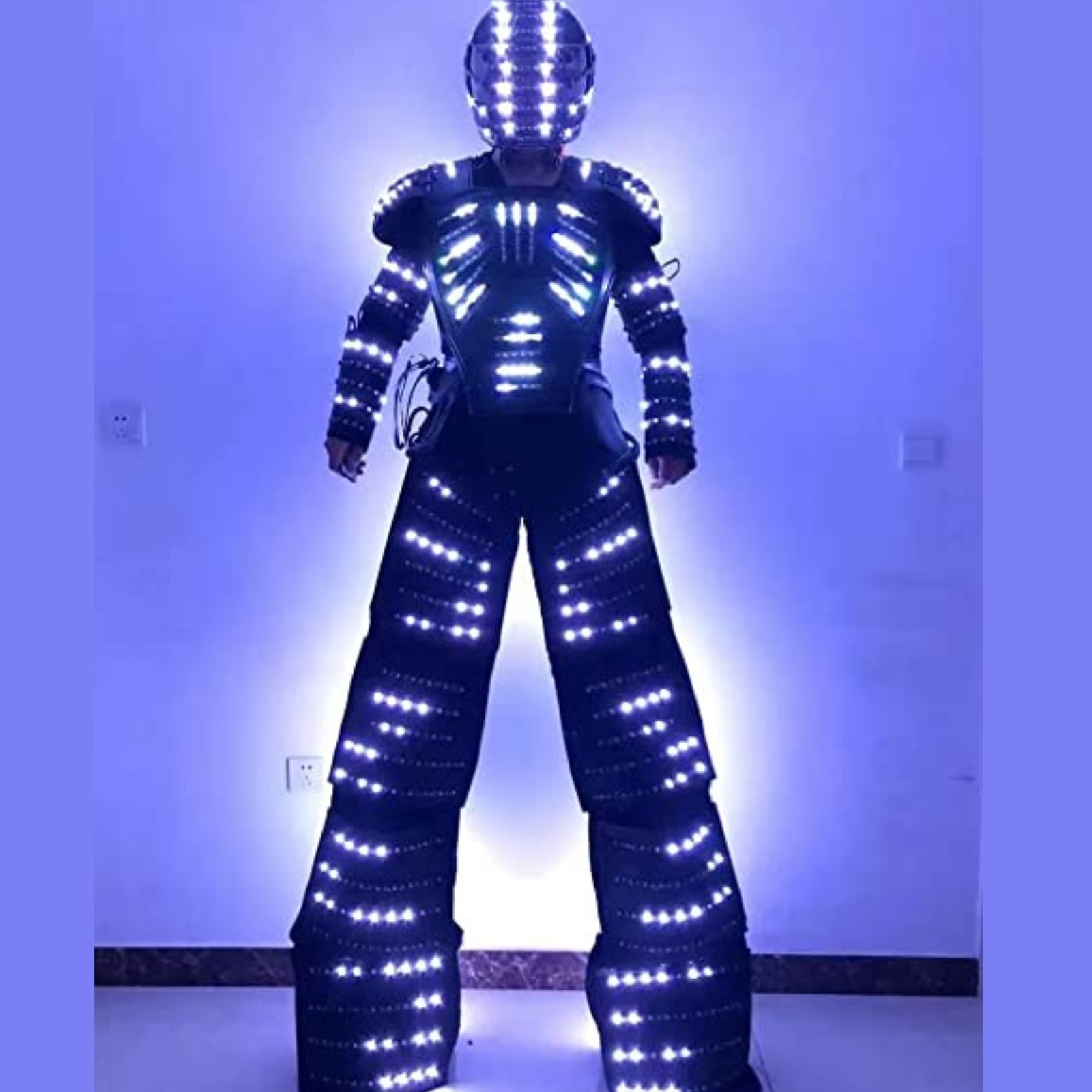 Disfraz de Robot LED para Adul - Event Party Dj reseña y precio
