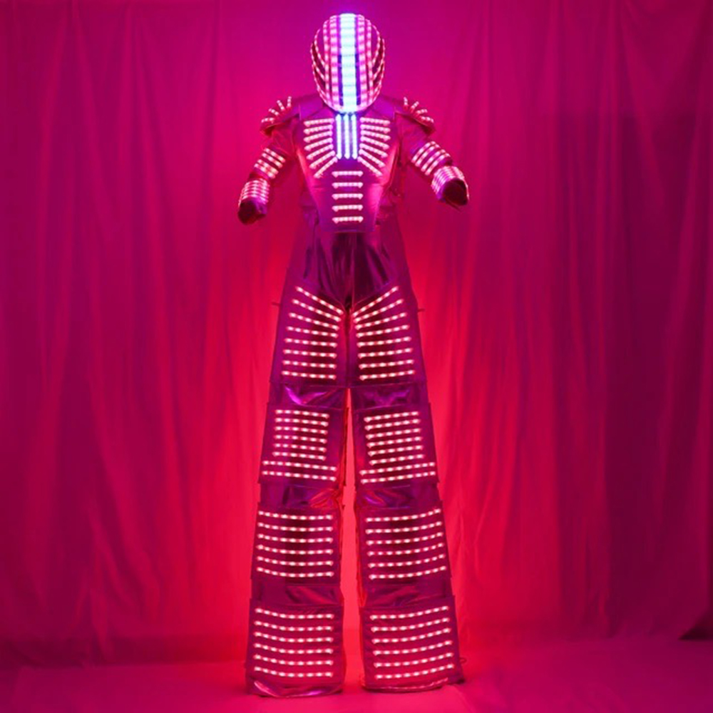 Disfraz de Robot LED para Adul - Event Party Dj reseña y precio