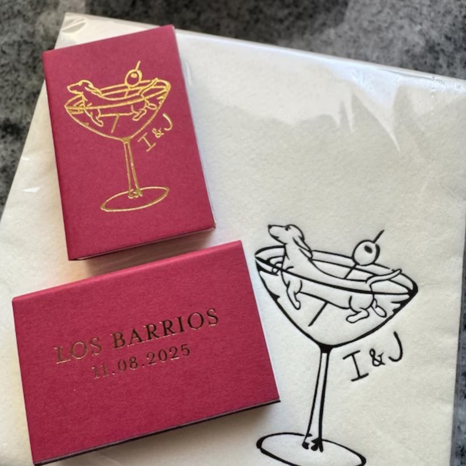Cajas de Match para Boda Perso - Let'S Party Event Supply reseña y precio