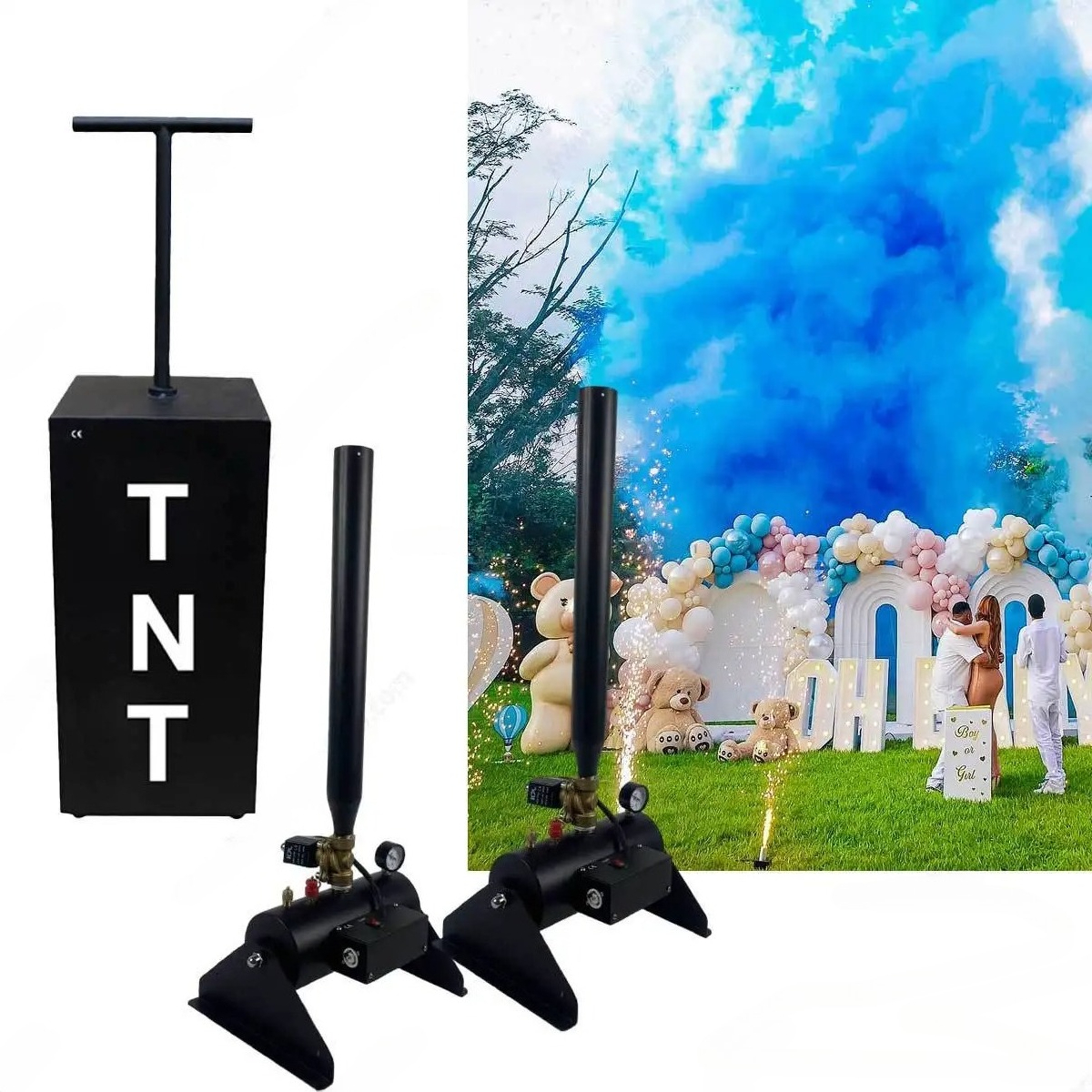 Popular pulverizador electróni - Confetti Cannon Tube reseña y precio