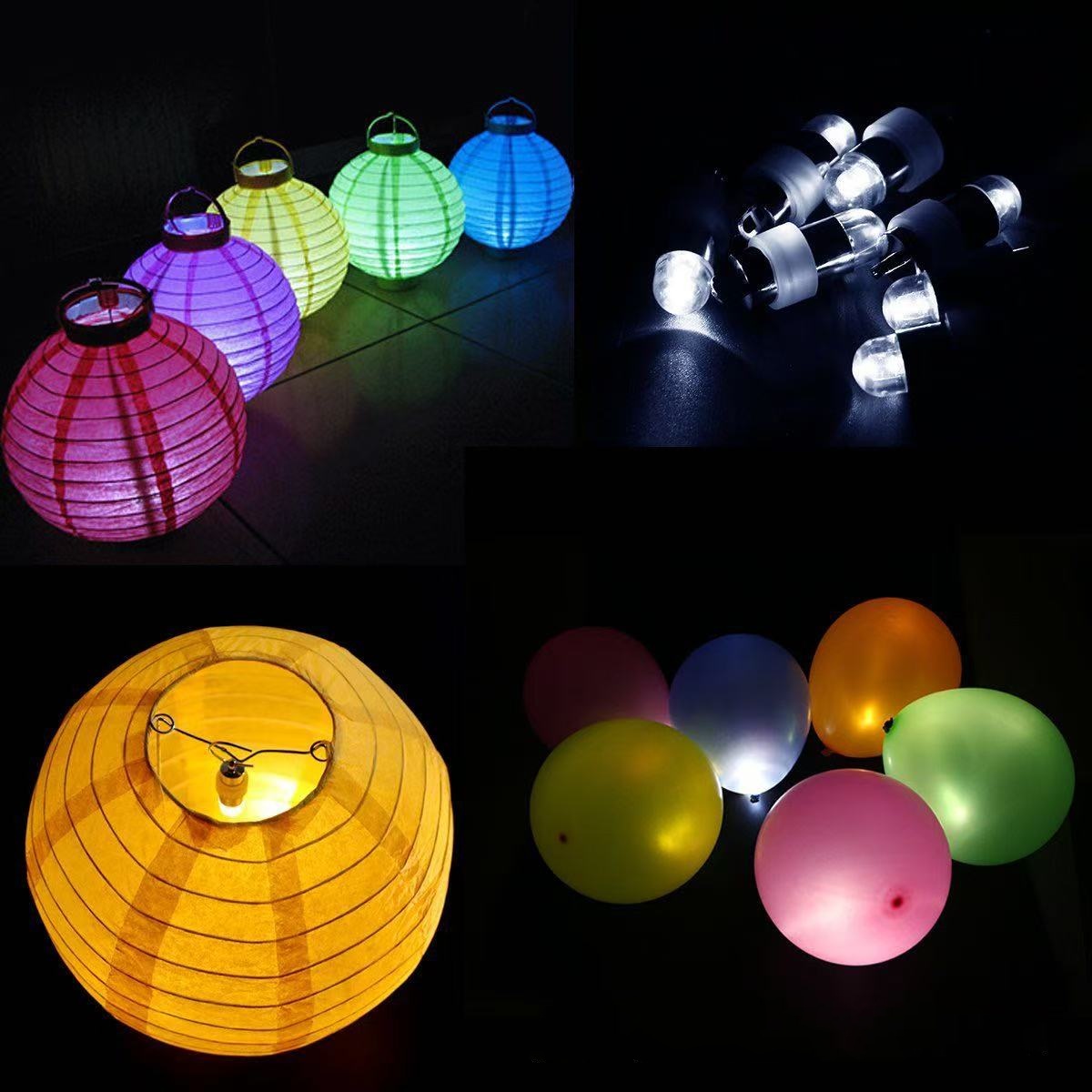 8 Uds Mini globo de luz imperm - Led Balloon Light reseña y precio