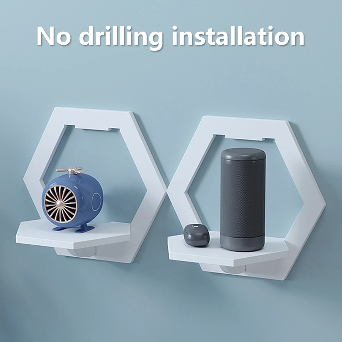 Estante de pared hexagonal sin - Flower Wall Panel reseña y precio