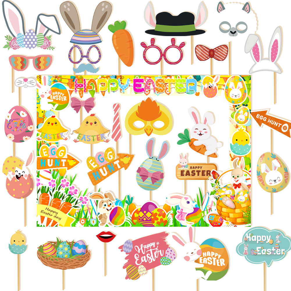 1 Juego de accesorios para fot - Photo Booth Frame reseña y precio