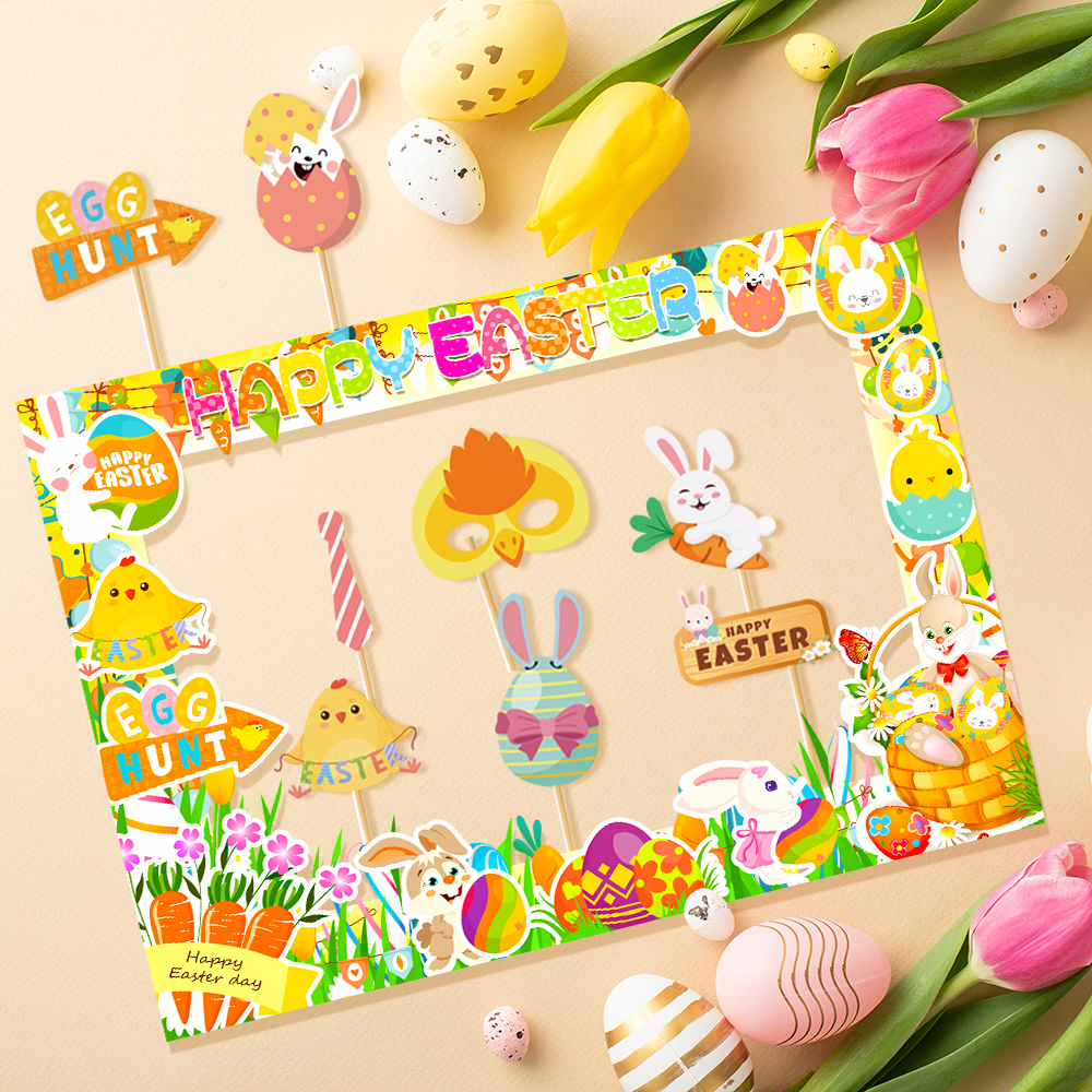 1 Juego de accesorios para fot - Photo Booth Frame reseña y precio