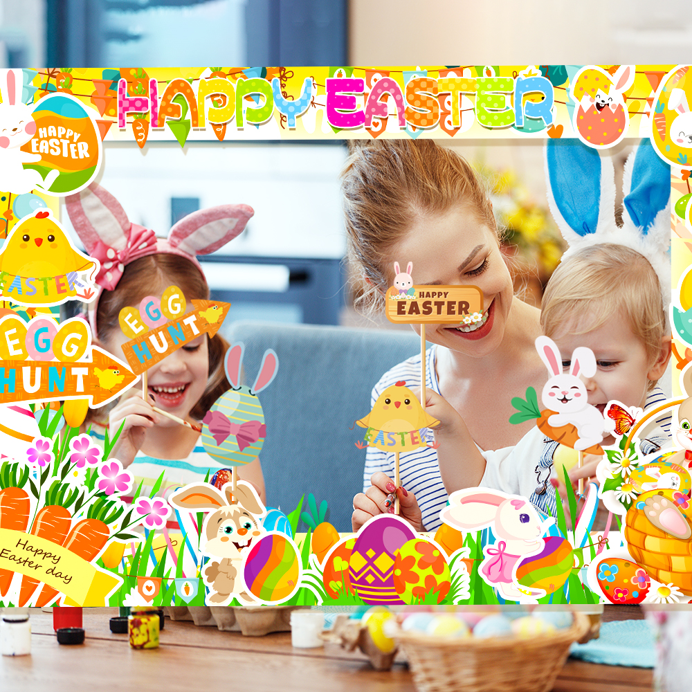 1 Juego de accesorios para fot - Photo Booth Frame reseña y precio