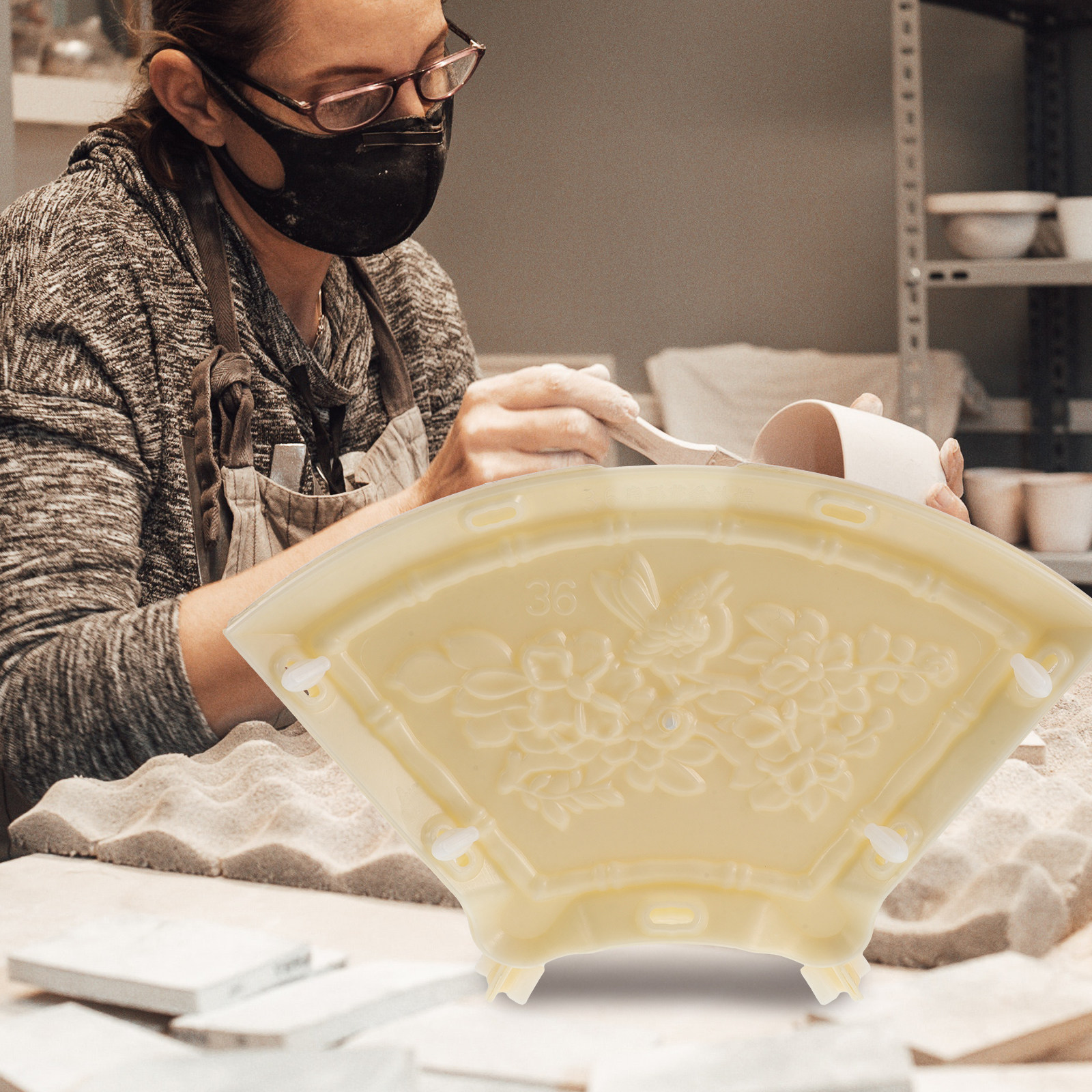 Molde de Hormigón para Exterio - Flower Wall Panel reseña y precio