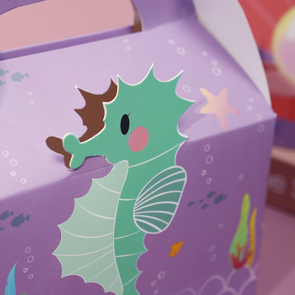 6 bolsas de papel de regalo co - Event Party Box reseña y precio