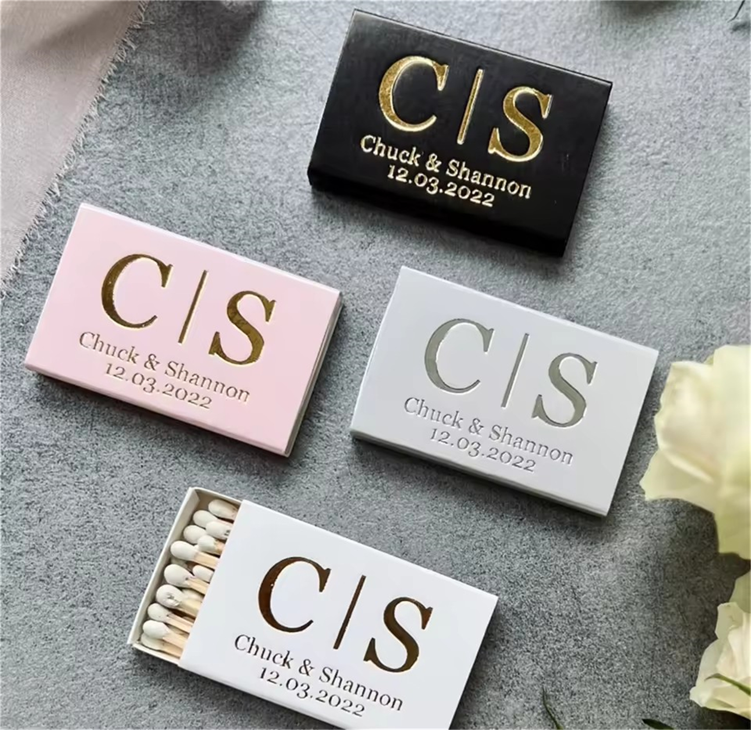 Cajas de Match para Boda Perso - Let'S Party Event Supply reseña y precio