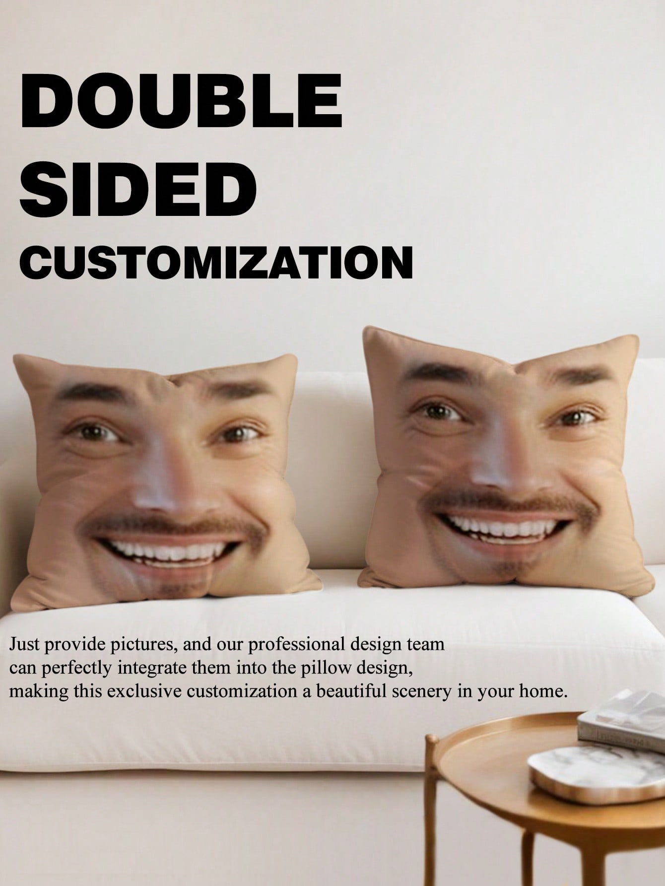 1 Almohada Cuadrada Personaliz - Eve Party reseña y precio
