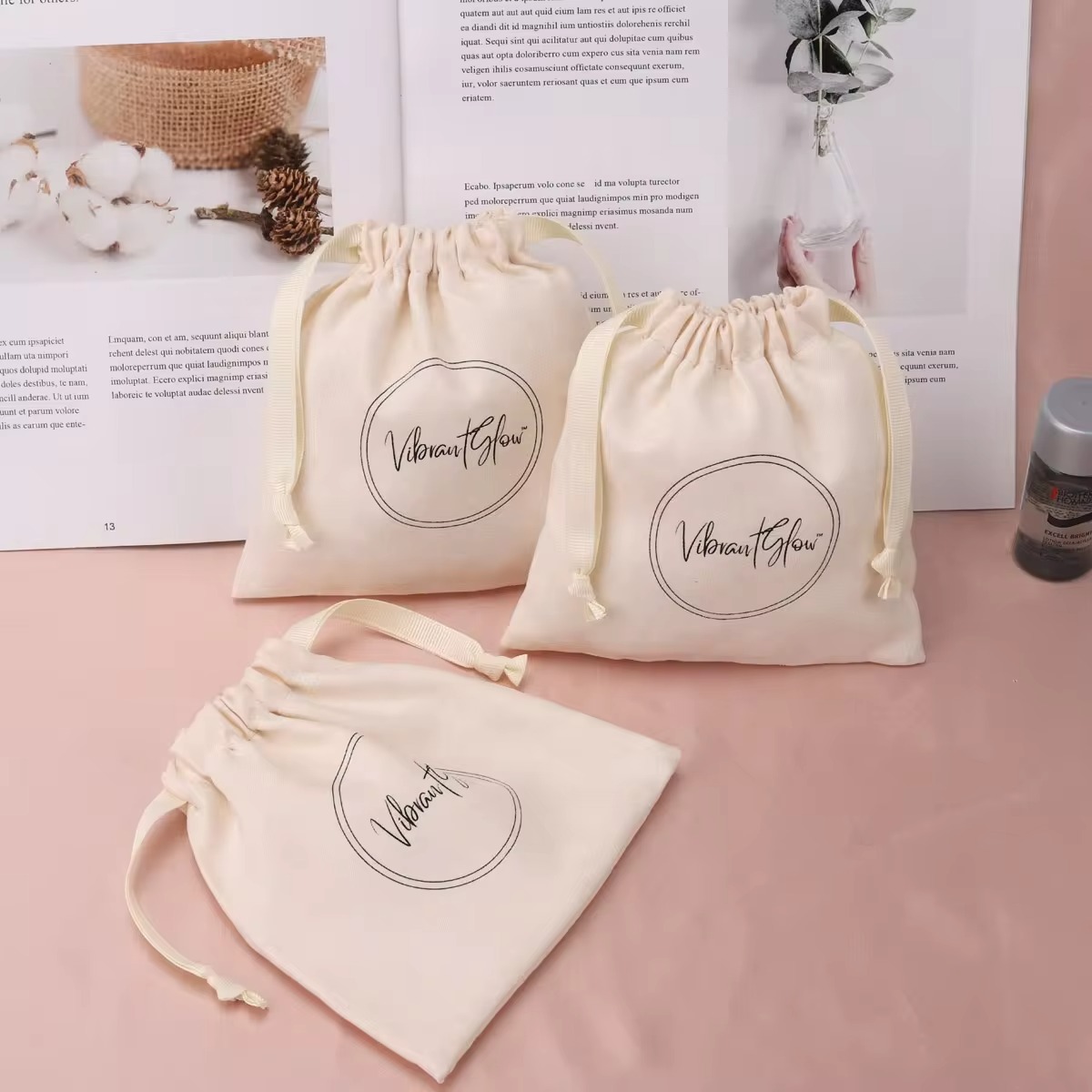 Bolsa con cordón de algodón Be - Cotton Candy Cone reseña y precio