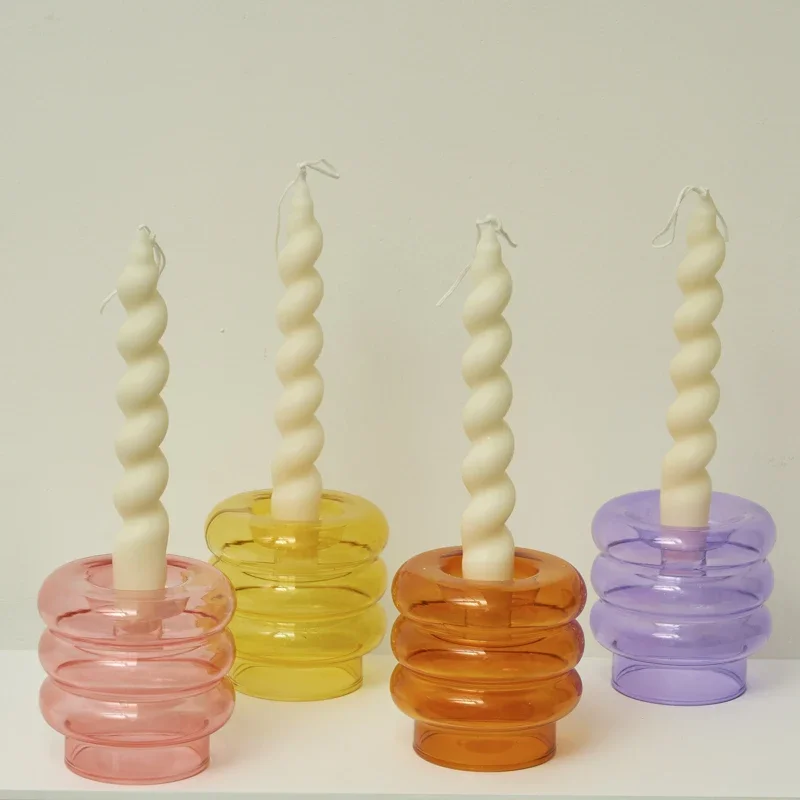 Velas en espiral de 2 piezas,  - Centerpiece Stick reseña y precio