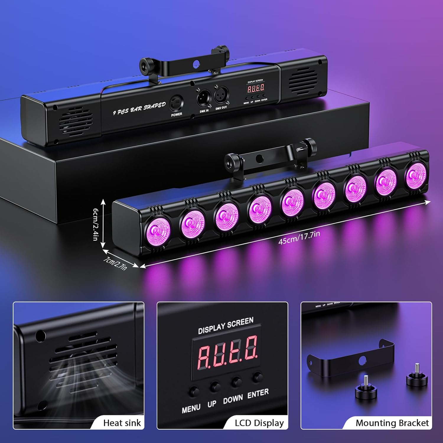 Proyector de Pared RGB de 36W  - Event Party Dj reseña y precio