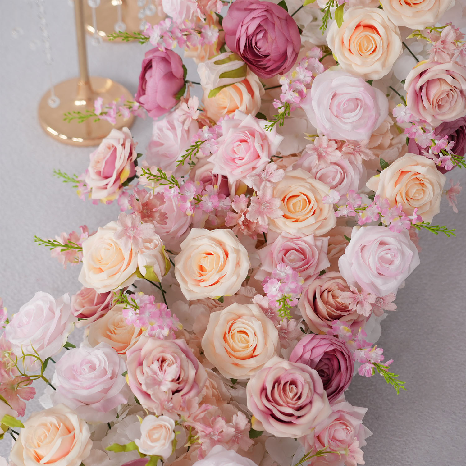 Uflower-fila de flores artific - Flower Wall Panel reseña y precio
