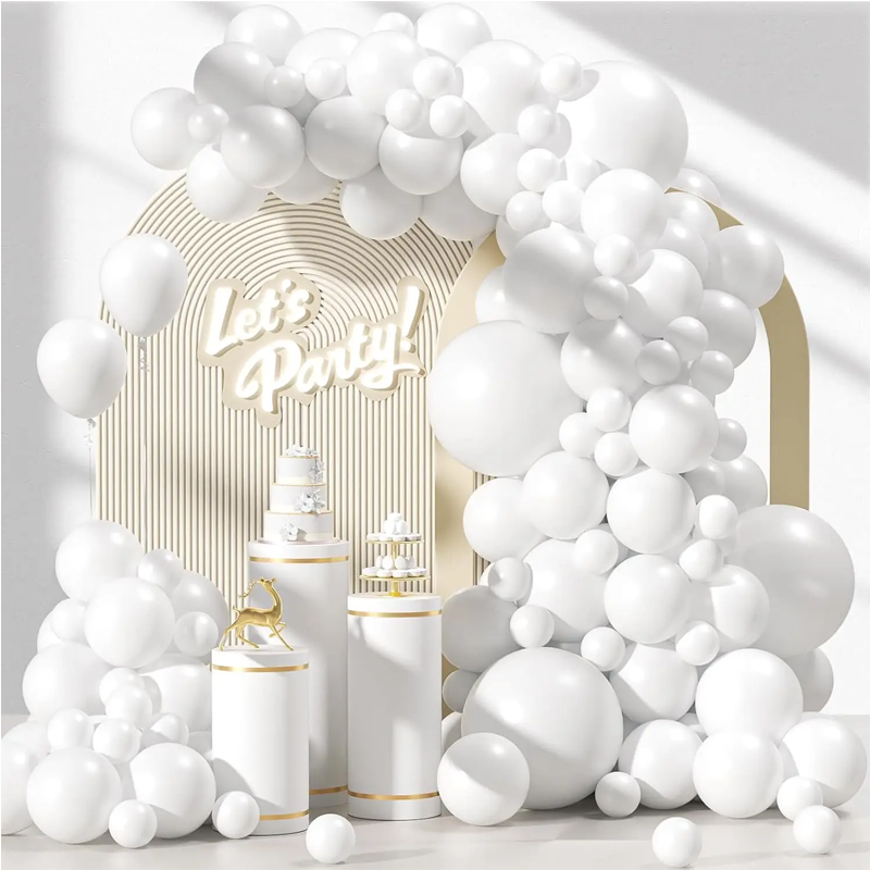 Kit de 97 Globos de Látex Blan - Balloon Arch Kit reseña y precio