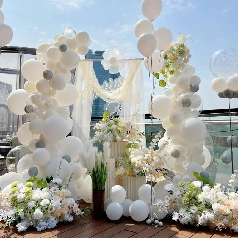 Kit de 97 Globos de Látex Blan - Balloon Arch Kit reseña y precio